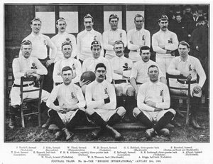 Englische Fußballnationalmannschaft, 2. Januar 1892